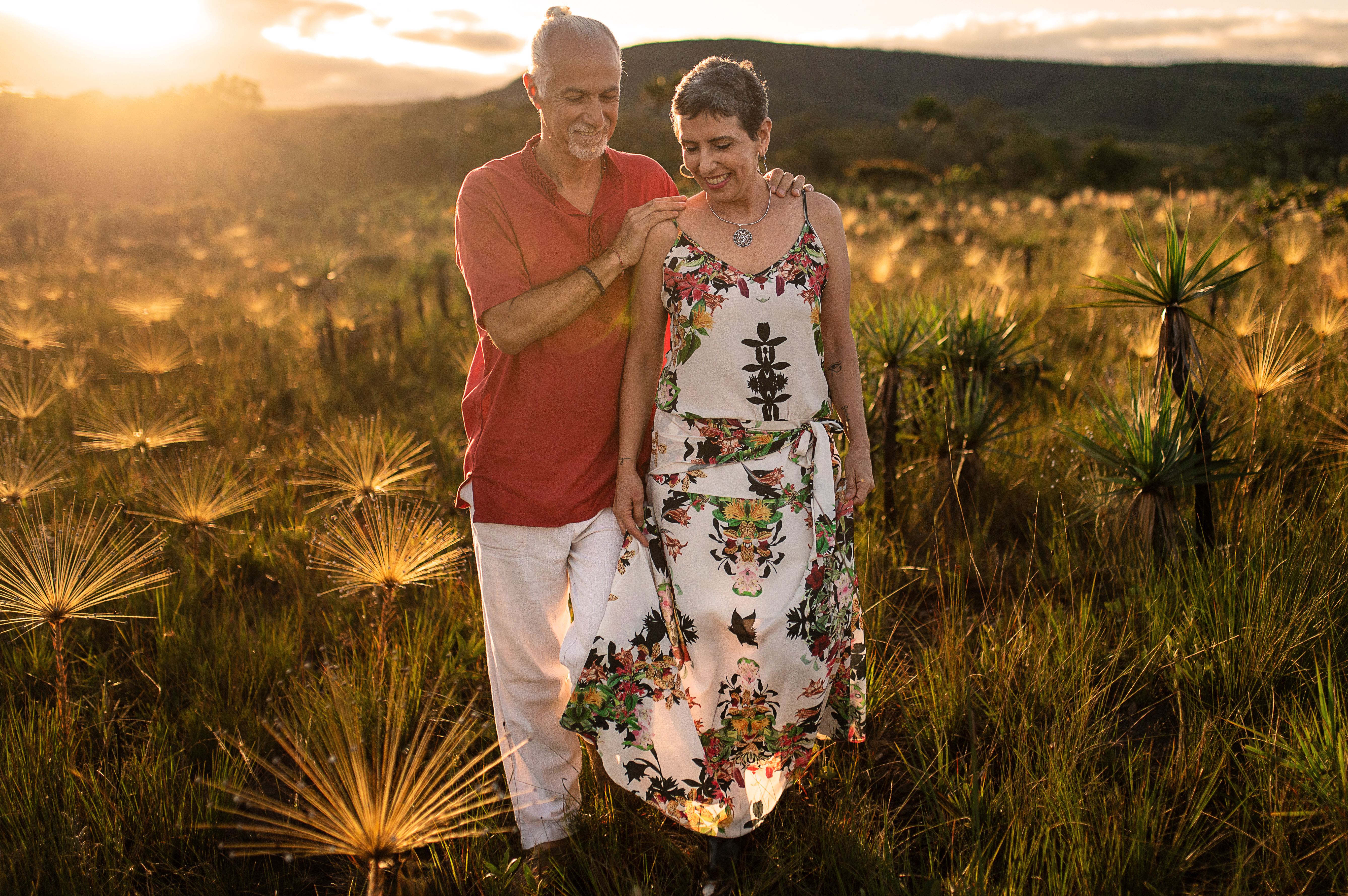 Edu Amaral e Cristiane Tavares — facilitadores Alma Viva Retiros em Alto Paraíso, Chapada dos Veadeiros